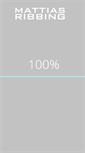 Mobile Screenshot of mattiasribbing.se